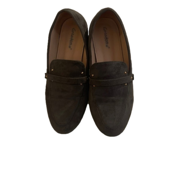 greatonu Grey Suede loafer pre owned - Picture 3 of 7